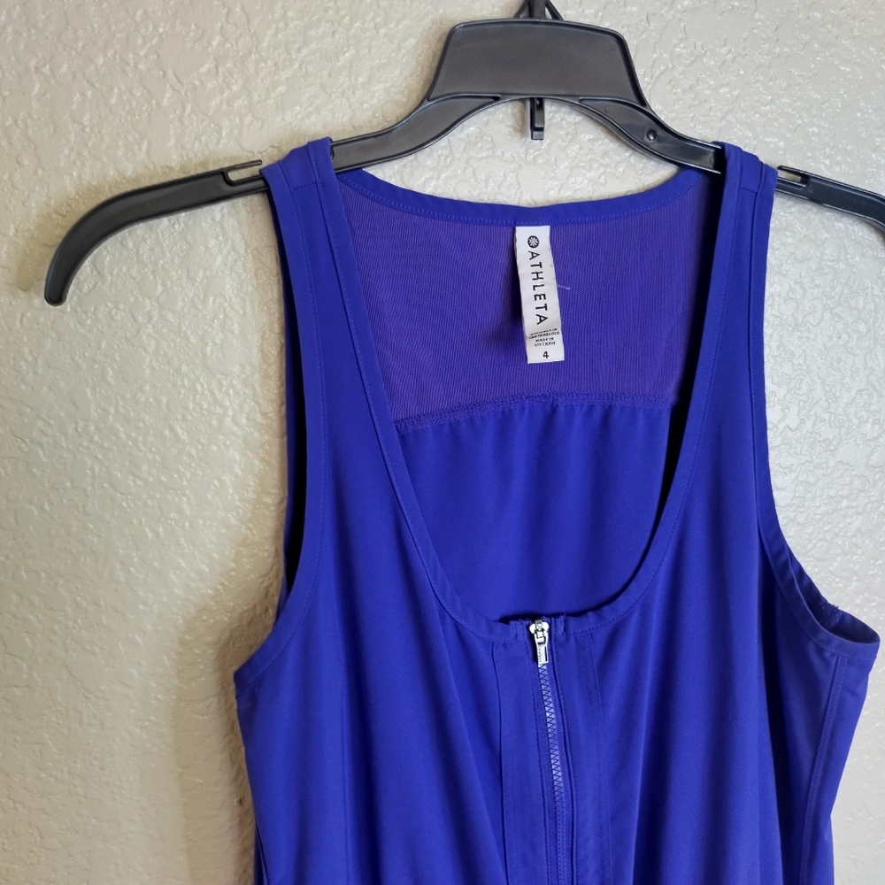 ATHLETA Expedition Mini Athletic Drawstring Zip D… - image 3